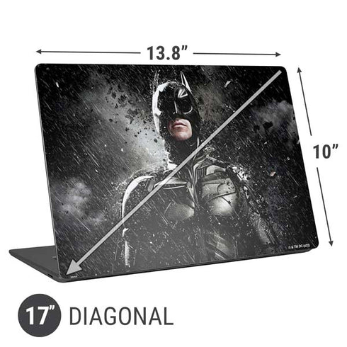 The Dark Knight Rises Batman Poster Universal Laptop 17in (13.8 x 10in) Skin