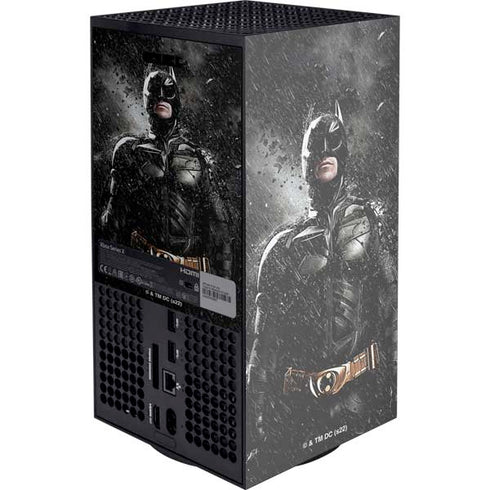 The Dark Knight Rises Batman Poster Xbox Series X Console Skin