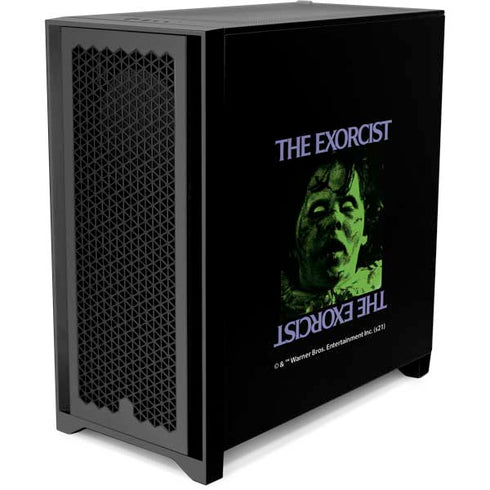 Warner Bros The Exorcist The Exorcist Regan Corsair 4000D Tempered Glass Mid-Tower ATX Case Skin
