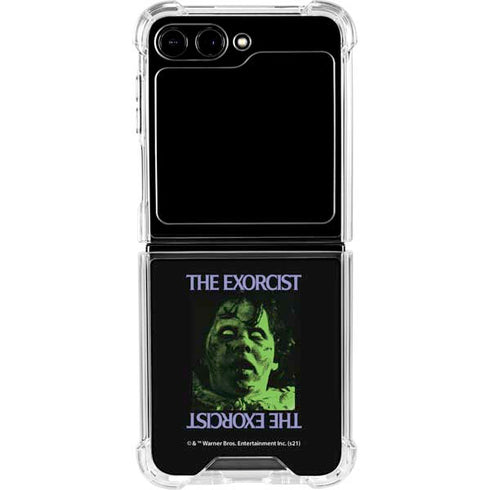 Warner Bros The Exorcist The Exorcist Regan Galaxy Z Flip5 5G Clear Case