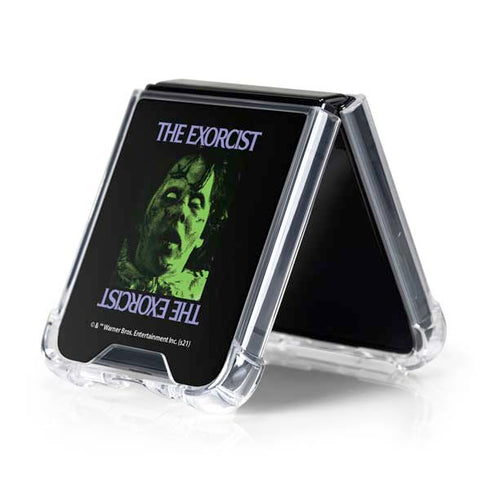Warner Bros The Exorcist The Exorcist Regan Galaxy Z Flip5 5G Clear Case