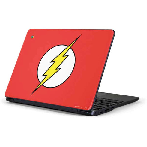 DC Comics The Flash Original Emblem Samsung Chromebook Skin