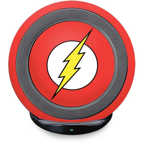 DC Comics The Flash Original Emblem Fast Charge Wireless Charging Stand Skin