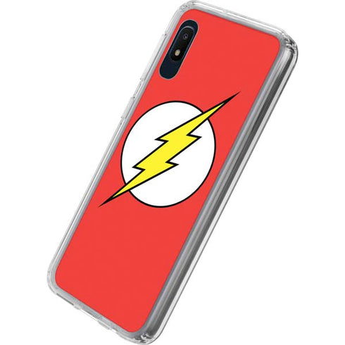DC Comics The Flash Original Emblem Galaxy A10e Clear Case