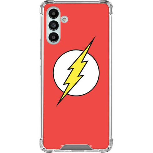 DC Comics The Flash Original Emblem Galaxy A13 5G Clear Case