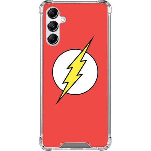 DC Comics The Flash Original Emblem Galaxy A14 5G Clear Case