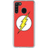 DC Comics The Flash Original Emblem Galaxy A21 Clear Case