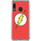 DC Comics The Flash Original Emblem Galaxy A30 Clear Case