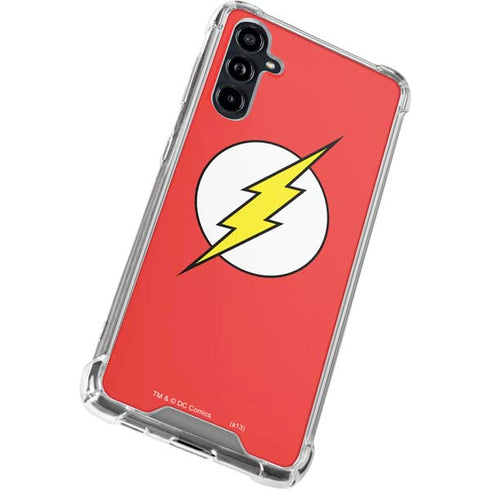 DC Comics The Flash Original Emblem Galaxy A54 5G Clear Case