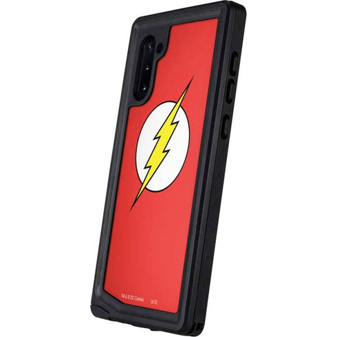 DC Comics The Flash Original Emblem Galaxy Note 10 Waterproof Case