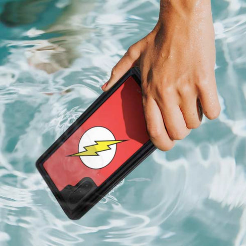DC Comics The Flash Original Emblem Galaxy Note 10 Waterproof Case