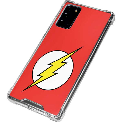 DC Comics The Flash Original Emblem Galaxy Note20 5G Clear Case