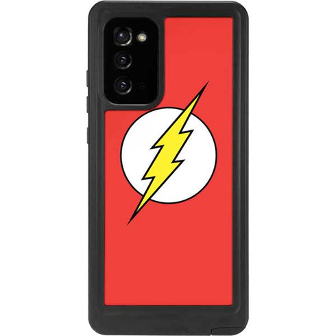 DC Comics The Flash Original Emblem Galaxy Note20 5G Waterproof Case