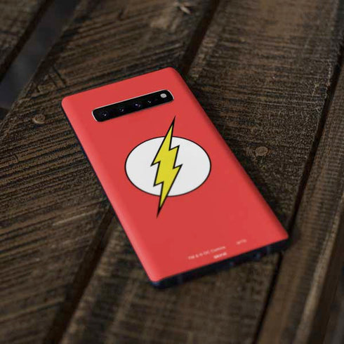 DC Comics The Flash Original Emblem Galaxy S10 Plus Skin