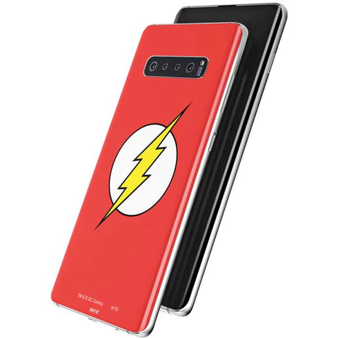 DC Comics The Flash Original Emblem Galaxy S10 Skin