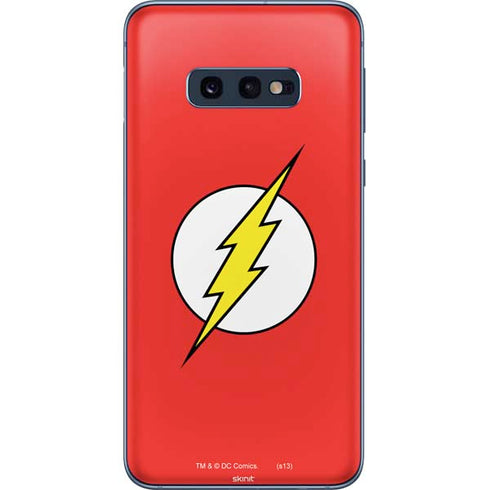 DC Comics The Flash Original Emblem Galaxy S10e Skin