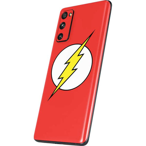 DC Comics The Flash Original Emblem Galaxy S20 Fan Edition Skin