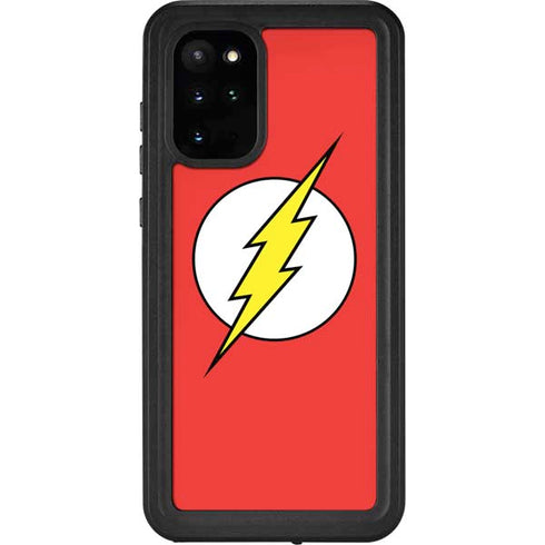 DC Comics The Flash Original Emblem Galaxy S20 Plus Waterproof Case