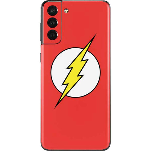 DC Comics The Flash Original Emblem Galaxy S21 Plus 5G Skin
