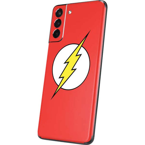 DC Comics The Flash Original Emblem Galaxy S21 Plus 5G Skin