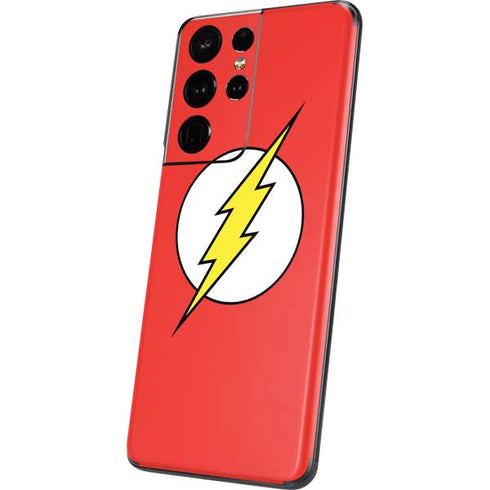 DC Comics The Flash Original Emblem Galaxy S21 Ultra 5G Skin