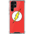 DC Comics The Flash Original Emblem Galaxy S22 Ultra Clear Case