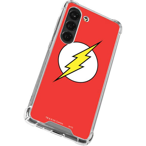 DC Comics The Flash Original Emblem Galaxy S23 Clear Case