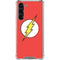 DC Comics The Flash Original Emblem Galaxy S23 Plus Clear Case