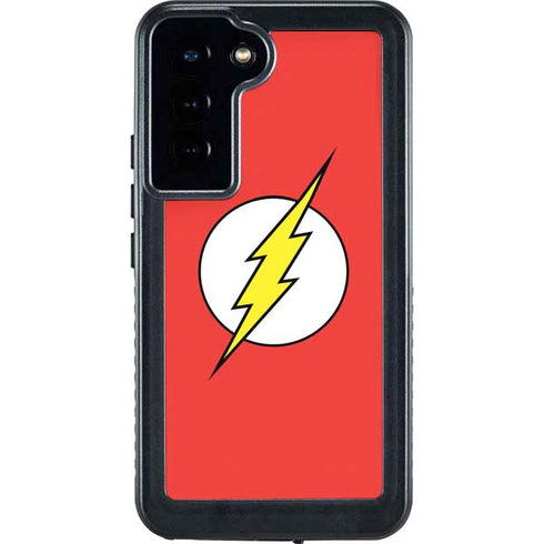 DC Comics The Flash Original Emblem Galaxy S23 Plus Waterproof Case