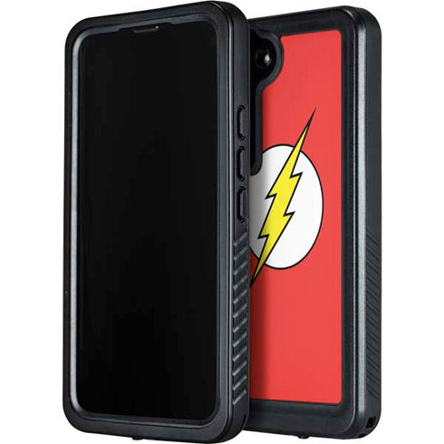 DC Comics The Flash Original Emblem Galaxy S23 Waterproof Case