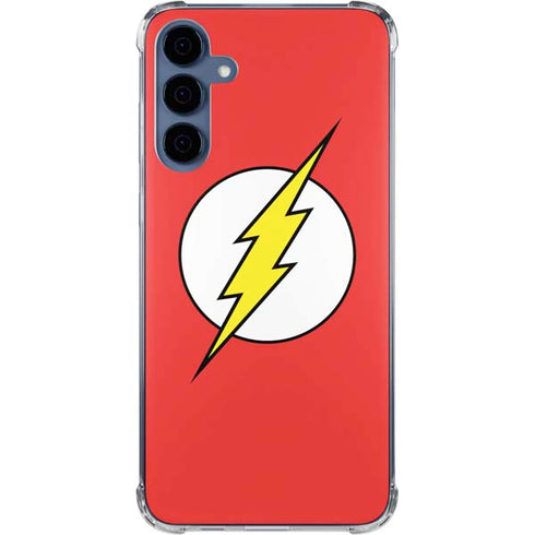 DC Comics The Flash Original Emblem Galaxy S24 Clear Case