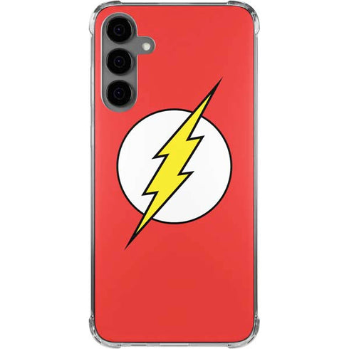DC Comics The Flash Original Emblem Galaxy S24 Plus Clear Case
