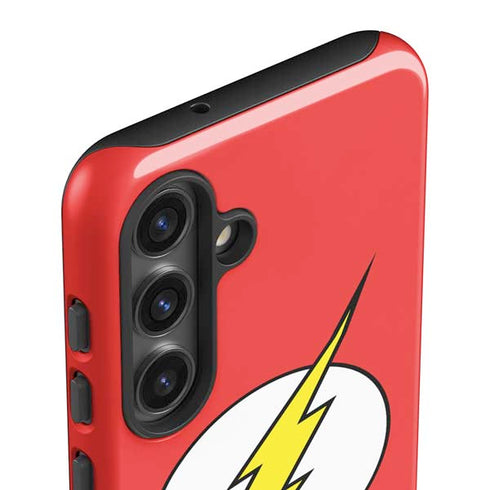 DC Comics The Flash Original Emblem Galaxy S24 Plus Impact Case