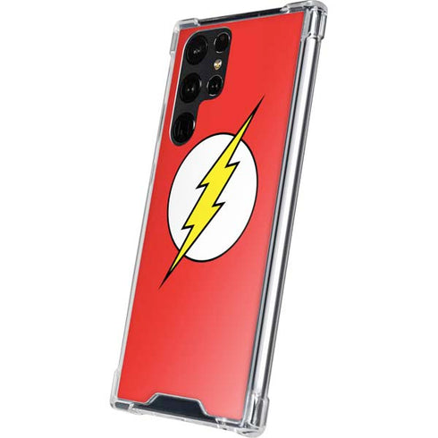 DC Comics The Flash Original Emblem Galaxy S24 Ultra Clear Case
