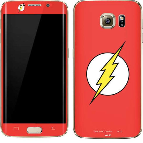 DC Comics The Flash Original Emblem Galaxy S7 Edge Skin
