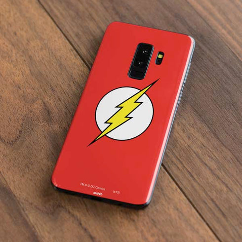 DC Comics The Flash Original Emblem Galaxy S9 Plus Skin