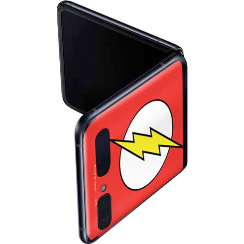 DC Comics The Flash Original Emblem Galaxy Z Flip Skin