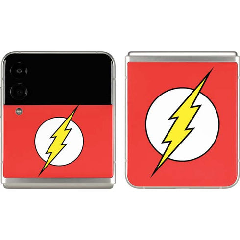 DC Comics The Flash Original Emblem Galaxy Z Flip3 5G Skin