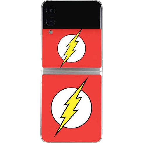 DC Comics The Flash Original Emblem Galaxy Z Flip3 5G Skin