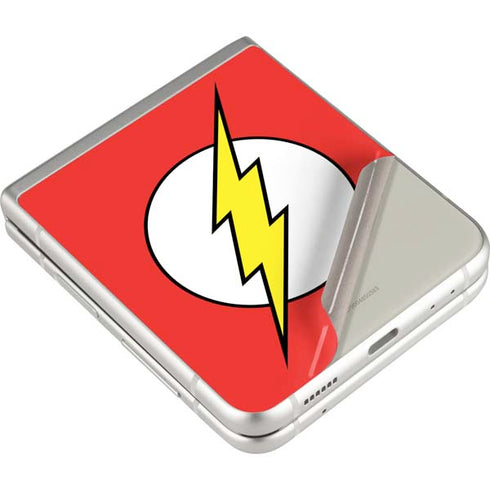 DC Comics The Flash Original Emblem Galaxy Z Flip3 5G Skin
