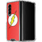 DC Comics The Flash Original Emblem Galaxy Z Fold4 5G Clear Case