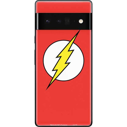 DC Comics The Flash Original Emblem Google Pixel 6 Pro Skin