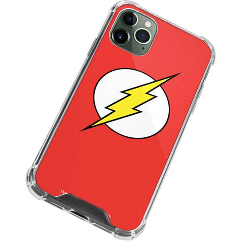 DC Comics The Flash Original Emblem iPhone 11 Pro Max Clear Case