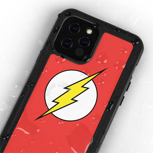 DC Comics The Flash Original Emblem iPhone 12 Pro Max Waterproof Case