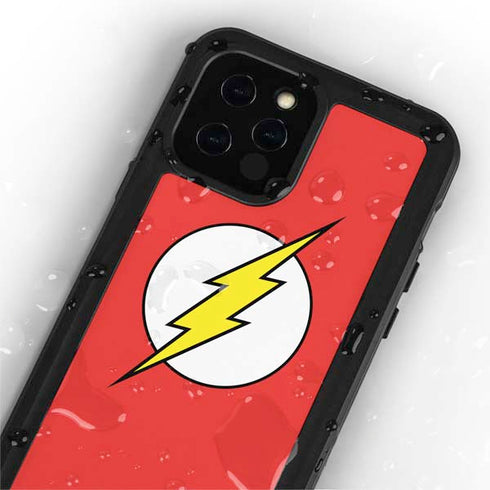 DC Comics The Flash Original Emblem iPhone 12 Pro Waterproof Case