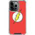 DC Comics The Flash Original Emblem iPhone 13 Pro Clear Case