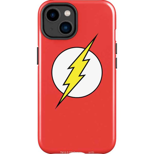 DC Comics The Flash Original Emblem iPhone 14 Plus Impact Case