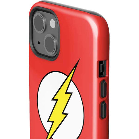 DC Comics The Flash Original Emblem iPhone 14 Impact Case