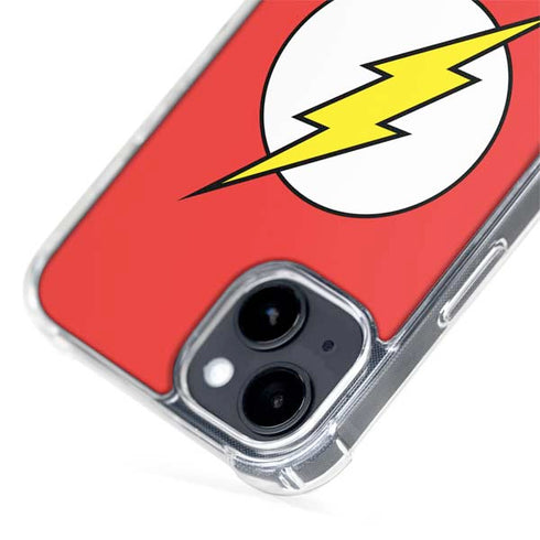 DC Comics The Flash Original Emblem iPhone 15 Plus MagSafe Case