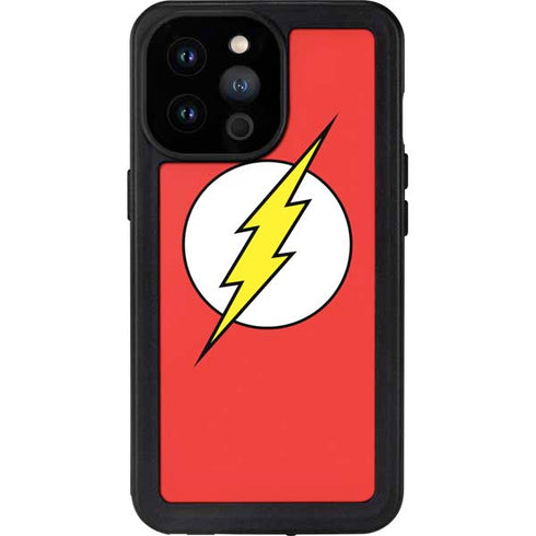 DC Comics The Flash Original Emblem iPhone 14 Pro Max Waterproof Case